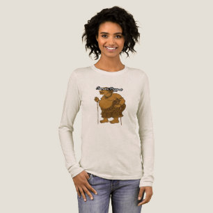T-shirt En Tri-matière Chemise à manches longues Bella+Canvas, Bl solide