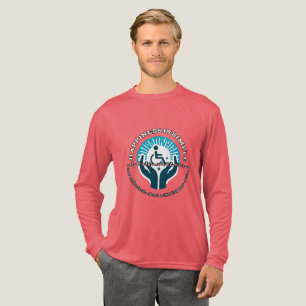 T-shirt En Tri-matière Chemise à manches longues Bella+Canvas pour hommes