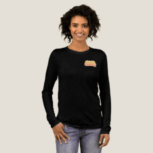 T-shirt En Tri-matière Chemise à mélange triple – Texte ondulé Rétro GOOD