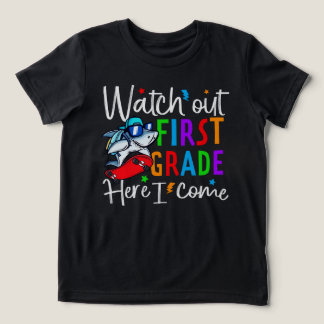 T-shirt En Tri-matière Chemise Attention Première Année – Cadeaux de rent