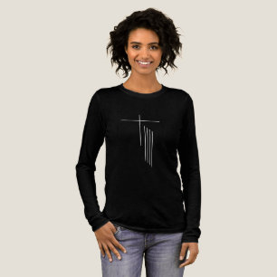 T-shirt En Tri-matière Chemise Bella+Canvas Tri-Mélange Longues Manches
