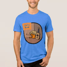 Chemise Bleue Frijole Frog Siesta pour Homme