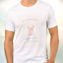 Chemise cadeau de thérapie de boulangerie stressan