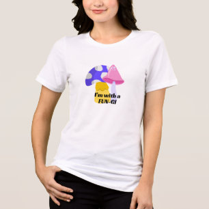 T-shirt En Tri-matière Chemise champignon amusante Idée Cadeau Pour Les