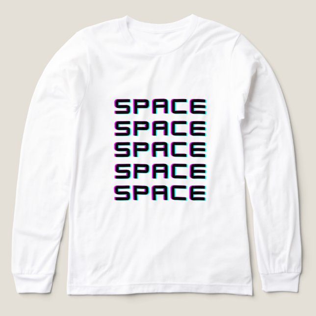 T-shirt En Tri-matière Chemise (Chemise spatiale par Orievolution desdesi (Motif recto)