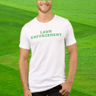 T-shirt En Tri-matière Chemise de contrôle de pelouse   Tee-shirt humoris