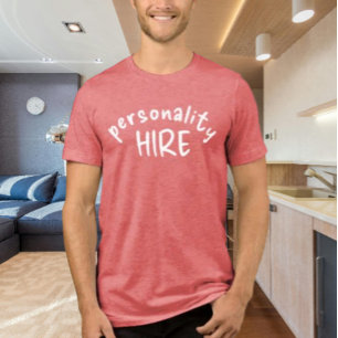 T-shirt En Tri-matière Chemise de personnalité à embaucher   Graphique d'