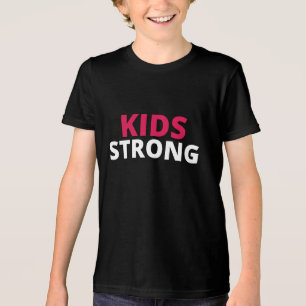 T-shirt En Tri-matière Chemise de sensibilisation au cancer pour enfants