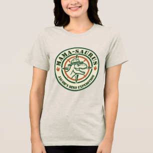 T-shirt En Tri-matière Chemise Dino Mamasarus, Fête d'anniversaire dinosa