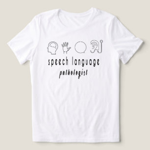 T-shirt En Tri-matière Chemise d'orthophoniste, Thérapeute de la parole