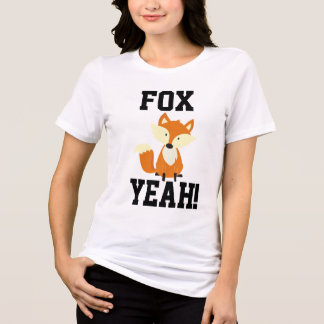 T-shirt En Tri-matière Chemise drôle FOX YEAH!