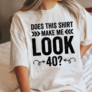 T-shirt En Tri-matière Chemise drôle pour 40 ans