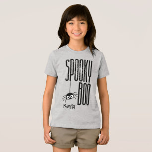 T-shirt En Tri-matière Chemise éffrayante Boo Kids Halloween