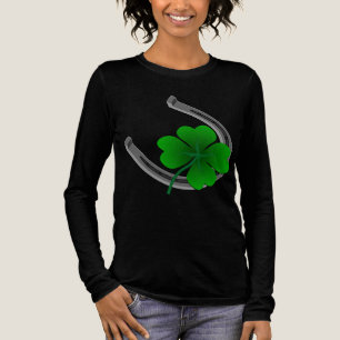 T-shirt En Tri-matière Chemise féminine irlandaise Lucky St. Patrick's La