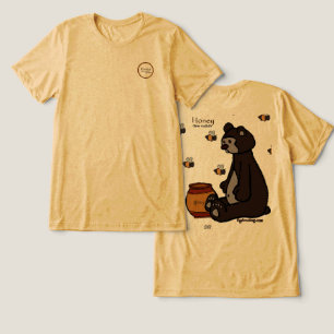 T-shirt En Tri-matière Chemise figdewdrop Honey Dew Nuthin Tri-Blend