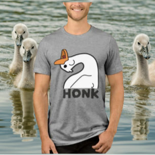 T-shirt En Tri-matière Chemise Funny Goose