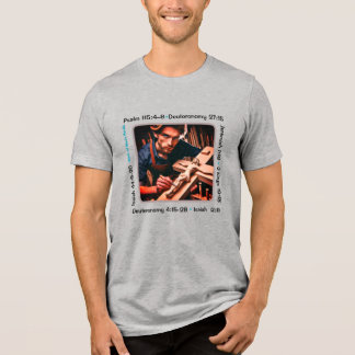 T-shirt En Tri-matière Chemise Idolatry 101 Carpenter Tri-Blend