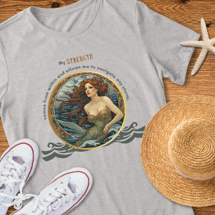 T-shirt En Tri-matière Chemise Inspirationnelle Résistance De Sirène