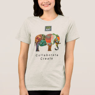 T-shirt En Tri-matière Chemise LexArt Collaborate v2 - Couleur claire