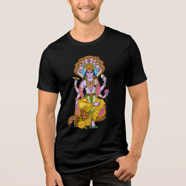 T-shirt En Tri-matière Chemise Lord Vishnu (Recto)