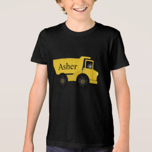 T-shirt En Tri-matière Chemise personnalisée de camion à benne basculante