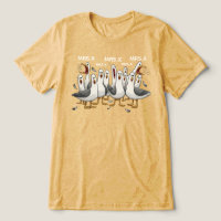 Chemise personnalisée de professeur aux mouettes,