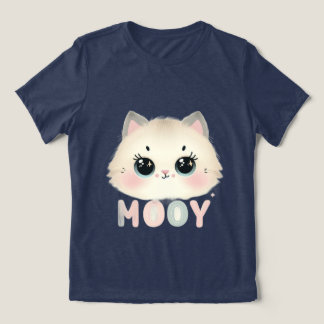 T-shirt En Tri-matière chemise pour filles et femmes avec chat