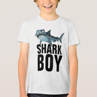 T-SHIRT EN TRI-MATIÈRE CHEMISE POUR HOMME SHARK BOY