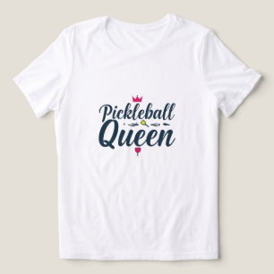 T-shirt En Tri-matière Chemise Reine de Pickleball 👑🏓 Tee Pickleball