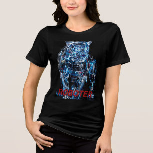 T-shirt En Tri-matière Chemise T-Mélange Bella+Canvas pour femmes - Trans