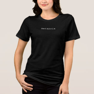 T-shirt En Tri-matière Chemise T-Mélange pour femmes Metanoia Bella+Canva