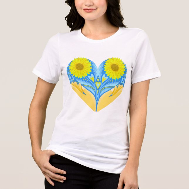 T-shirt En Tri-matière Chemise top vêtements mode femmes (Recto)