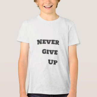 T-shirt En Tri-matière Chemise tranchée avec texte imprimé
