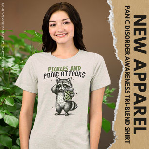 T-shirt En Tri-matière Chemise Tri-Blend de sensibilisation au trouble pa