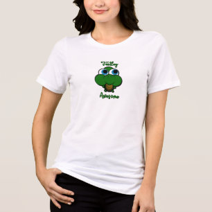 T-shirt En Tri-matière Chemise "Turtley Awesome"