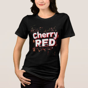 T-shirt En Tri-matière "Cherry Red Esthétique - Design audacieux et dynam