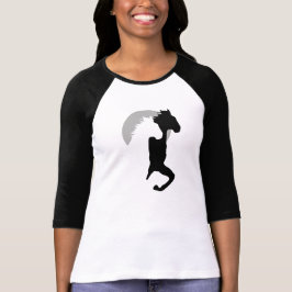 T-shirt En Tri-matière Chevaux courant ensemble t-shirt
