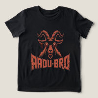 Chèvre Satanique "Aadu-Bro" Graphique de Vêtements