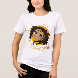 T-shirt En Tri-matière chibi africaine mignonne