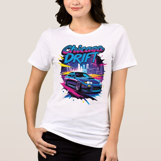 T-shirt En Tri-matière Chicago Drift (Recto)