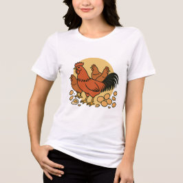 T-shirt En Tri-matière Chicken Lovers Women's Tee