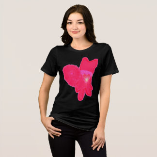 T-shirt En Tri-matière Chien mignon Tu B'Av ט״ו באב