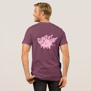 T-shirt En Tri-matière Chiffres volants de texte personnalisés