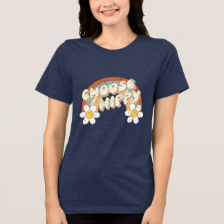 T-shirt En Tri-matière Choose Hippy – Elegant Fashion
