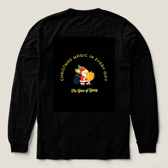 T-shirt En Tri-matière Christmas Magic in Every Gift (Motif verso)