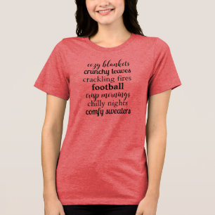 T-shirt En Tri-matière Chute des choses T Chemise