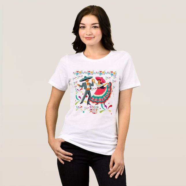T-shirt En Tri-matière Cinco colorwave  (Recto plein)