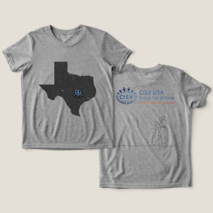 T-shirt En Tri-matière CISV Austin Texas Enfants Cowboy