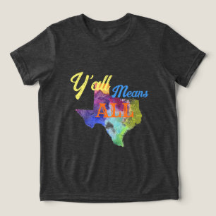 T-shirt En Tri-matière CISV Austin "Y'all Means All" Enfant