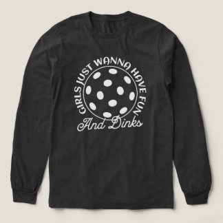 T-shirt En Tri-matière Citation amusante des femmes de Pickleball